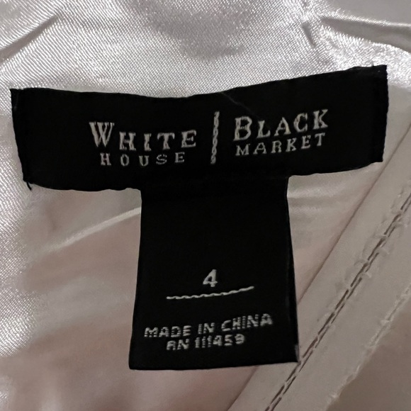 White House black market white dress - Picture 3 of 3